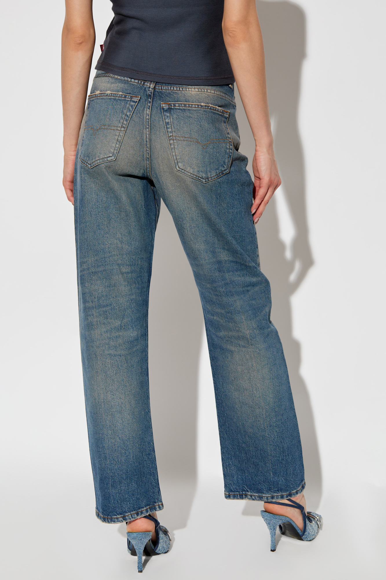 DIESEL>>ディーゼル 1999 D-Reggy L32 ジーンズ 1999 Straight Jeans Z09RL